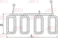 UD808247(BOSCH)SF | AUTO STARTER | Uzwojenie / Stojan do rozrusznika UD808247(BOSCH)SF 