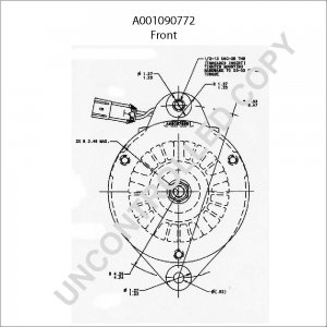 A001090772 | PRESTOLITE LEECE NEVILLE | ALTERNATOR A001090772 