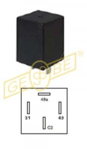 9.9028.1 | IKA - GEBE | Flasher 24V 2+1/6x21W, 2+1/6x21W 9.9028.1 