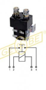 9.9113.1 | IKA - GEBE | Battery Relay 12V, 200/800A 9.9113.1 