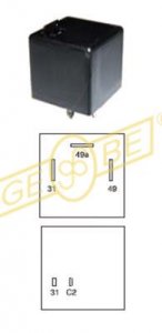 9.9177.1 | IKA - GEBE | Flasher 12V, 2+1/6x21W contr. 9.9177.1 