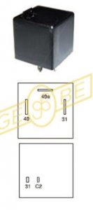 9.9178.1 | IKA - GEBE | Flasher 12V, 2+1/6x21W contr. 9.9178.1 