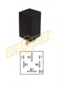 9.9202.1 | IKA - GEBE | Preheating Relay 12V, VAG 321 911 261 C 9.9202.1 