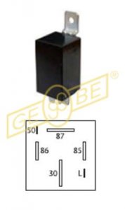 9.9204.1 | IKA - GEBE | Preheating Relay 12V, Opel 090 228 928 9.9204.1 