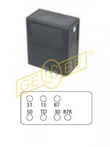 9.9387.1 | IKA - GEBE | FP Relay MB 12V, 001 545 34 05 9.9387.1 