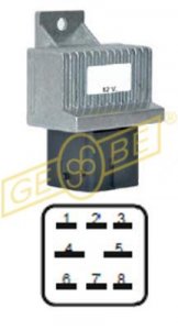 9.9411.1 | IKA - GEBE | Preheating Relay 12V, 5801401694 9.9411.1 