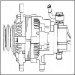 20110236 | PRESTOLITE LEECE NEVILLE | ALTERNATOR 12V 95A MITSUBISHI PAJERO 20110236 20110236