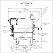 8SC2205V-CA | PRESTOLITE LEECE NEVILLE | ALTERNATOR 8SC2205V-CA 