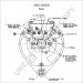 A0012400JB | PRESTOLITE LEECE NEVILLE | ALTERNATOR A0012400JB 