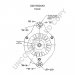 A0014826AA | PRESTOLITE LEECE NEVILLE | ALTERNATOR 24V 105A A0014826AA 4826AA