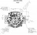 A0014931PAH | PRESTOLITE LEECE NEVILLE | ALTERNATOR A0014931PAH 