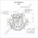 A0014989PAH-1 | PRESTOLITE LEECE NEVILLE | ALTERNATOR MTU FOR MARINE ENGINE W PULLEY 24V 190 AMP A0014989PAH-1 4989PAH-1