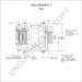 A0014989PAH-1 | PRESTOLITE LEECE NEVILLE | ALTERNATOR MTU FOR MARINE ENGINE W PULLEY 24V 190 AMP A0014989PAH-1 4989PAH-1