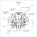 BLP3317A | PRESTOLITE LEECE NEVILLE | ALTERNATOR 12V 140 AMP BLP3317A BLP3317A