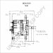 MDA3929 | PRESTOLITE LEECE NEVILLE | ALTERNATOR [PL] [24V][80A] MDA3929 