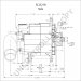 SCJ3218 | PRESTOLITE LEECE NEVILLE | ALTERNATOR 24V 170A W/AIR INL SCJ3218 SCJ3218