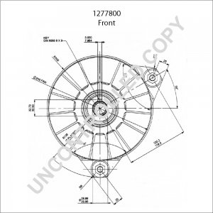 1277800 | PRESTOLITE LEECE NEVILLE | ALTERNATOR 1277800 