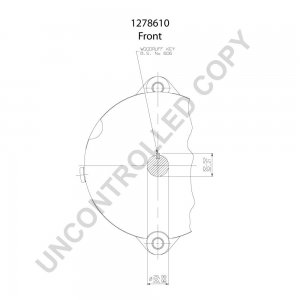 1278610 | PRESTOLITE LEECE NEVILLE | ALTERNATOR 1278610 