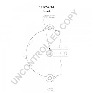 1278620M | PRESTOLITE LEECE NEVILLE | ALTERNATOR 1278620M 