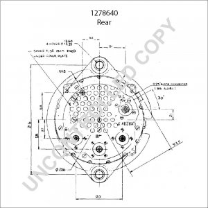 1278640 | PRESTOLITE LEECE NEVILLE | ALTERNATOR 1278640 