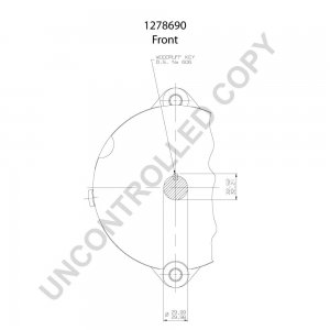 1278690 | PRESTOLITE LEECE NEVILLE | ALTERNATOR 1278690 