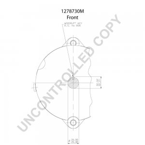 1278730M | PRESTOLITE LEECE NEVILLE | ALTERNATOR 1278730M 