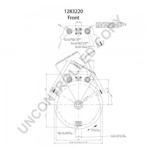 1283220 | PRESTOLITE LEECE NEVILLE | ALTERNATOR 1283220 