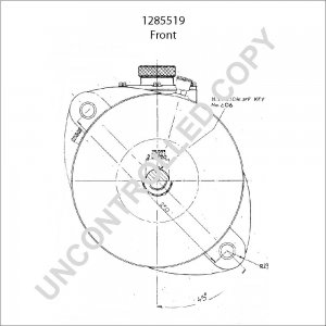 1285519 | PRESTOLITE LEECE NEVILLE | ALTERNATOR 1285519 