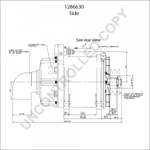 1286630 | PRESTOLITE LEECE NEVILLE | ALTERNATOR 1286630 