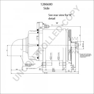 1286680 | PRESTOLITE LEECE NEVILLE | ALTERNATOR 1286680 