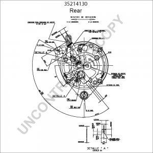 35214130 | PRESTOLITE LEECE NEVILLE | ALTERNATOR 35214130 