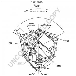 35215090 | PRESTOLITE LEECE NEVILLE | ALTERNATOR 35215090 