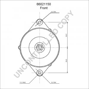 66021150 | PRESTOLITE LEECE NEVILLE | ALTERNATOR 66021150 