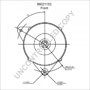 66021152 | PRESTOLITE LEECE NEVILLE | ALTERNATOR 12V 65A BMW, SAAB 66021152 66021152