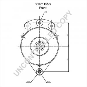 66021155S | PRESTOLITE LEECE NEVILLE | ALTERNATOR 66021155S 