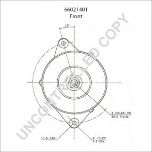 66021401 | PRESTOLITE LEECE NEVILLE | ALTERNATOR 66021401 