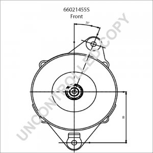 66021455S | PRESTOLITE LEECE NEVILLE | ALTERNATOR 66021455S 