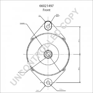 66021497 | PRESTOLITE LEECE NEVILLE | ALTERNATOR 66021497 