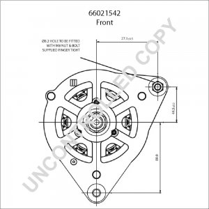 66021542 | PRESTOLITE LEECE NEVILLE | ALTERNATOR 66021542 