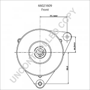 66021609 | PRESTOLITE LEECE NEVILLE | ALTERNATOR 66021609 