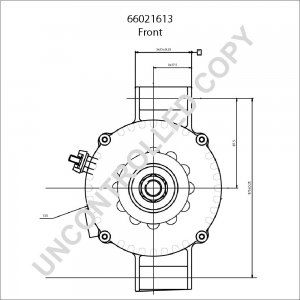 66021613 | PRESTOLITE LEECE NEVILLE | ALTERNATOR 66021613 