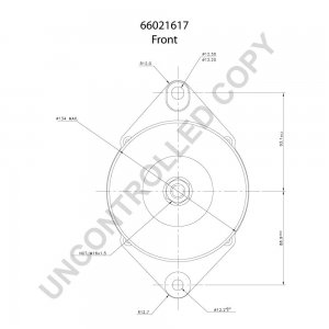 66021617 | PRESTOLITE LEECE NEVILLE | ALTERNATOR 66021617 