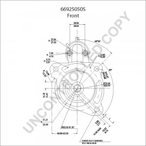 66925050S | PRESTOLITE LEECE NEVILLE | ROZRUSZNIK 66925050S 