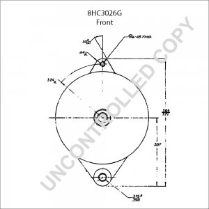 8HC3026G | PRESTOLITE LEECE NEVILLE | ALTERNATOR 8HC3026G 