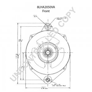 8LHA2050VA | PRESTOLITE LEECE NEVILLE | ALTERNATOR 8LHA2050VA 