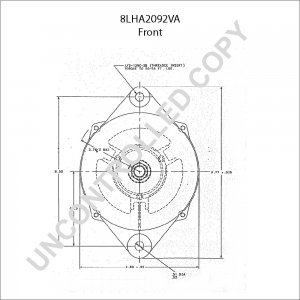 8LHA2092VA | PRESTOLITE LEECE NEVILLE | ALTERNATOR 8LHA2092VA 