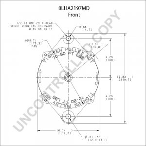 8LHA2197MD | PRESTOLITE LEECE NEVILLE | ALTERNATOR 8LHA2197MD 