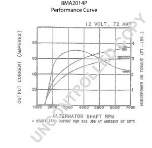 8MA2014P | PRESTOLITE LEECE NEVILLE | ALTERNATOR 8MA2014P 