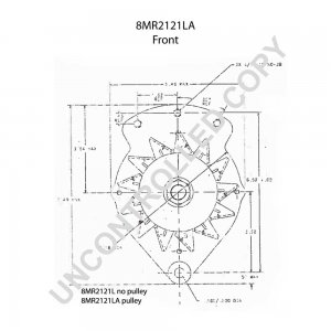 8MR2121LA | PRESTOLITE LEECE NEVILLE | ALTERNATOR 8MR2121LA 