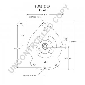 8MR2123LA | PRESTOLITE LEECE NEVILLE | ALTERNATOR 8MR2123LA 